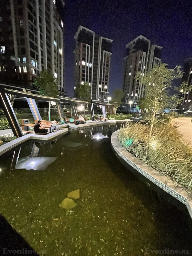 Kirayə verilir 3 otaqlı Mənzil Yeni tikili 100 m² Bakmil m. - şəkil 14