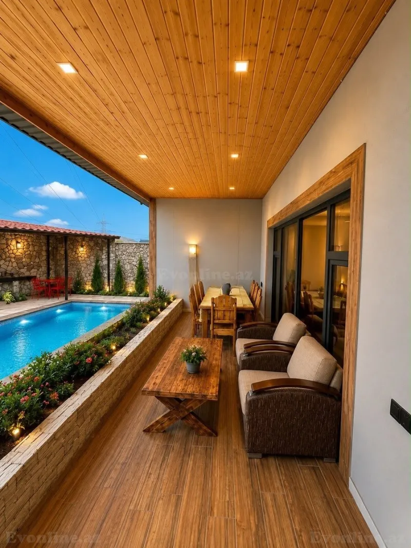 Kirayə verilir 4 otaqlı Həyət evi 200 m² Şüvəlan - şəkil 2
