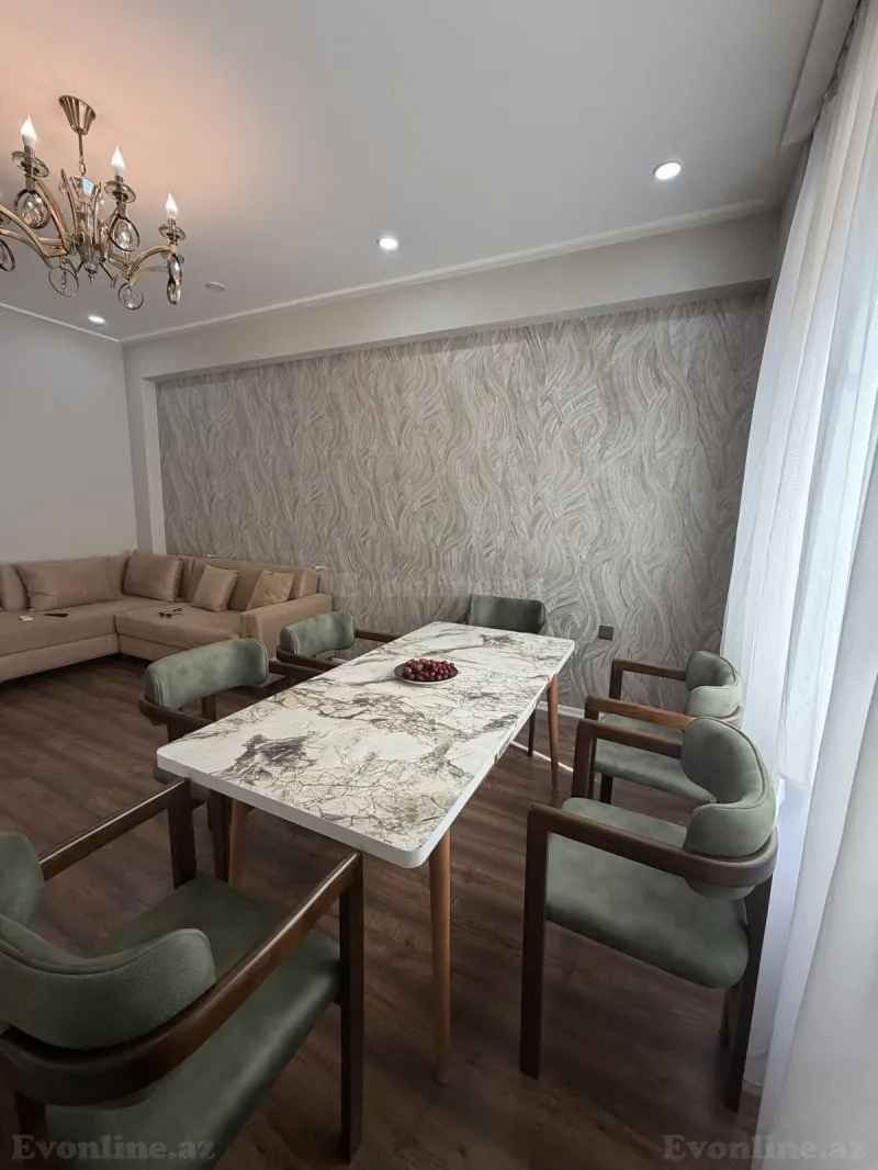 Kirayə verilir 2 otaqlı Mənzil Yeni tikili 75 m² Əhmədli m. - şəkil 2