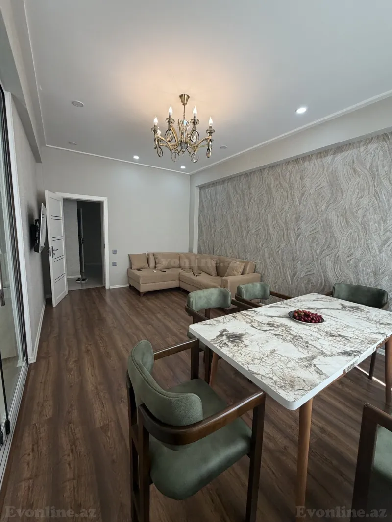 Kirayə verilir 2 otaqlı Mənzil Yeni tikili 75 m² Əhmədli m. - şəkil 3