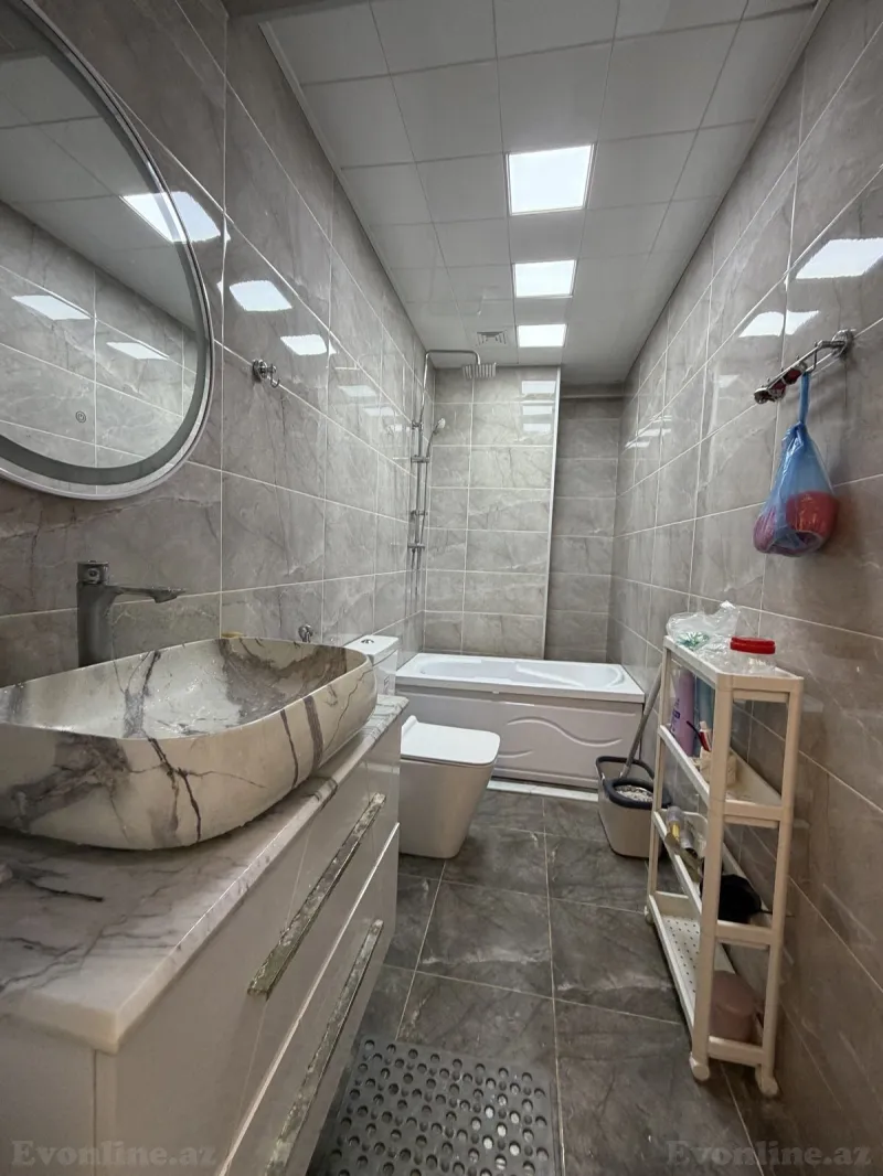 Kirayə verilir 2 otaqlı Mənzil Yeni tikili 75 m² Əhmədli m. - şəkil 13