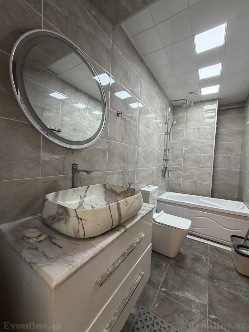 Kirayə verilir 2 otaqlı Mənzil Yeni tikili 75 m² Əhmədli m. - şəkil 14
