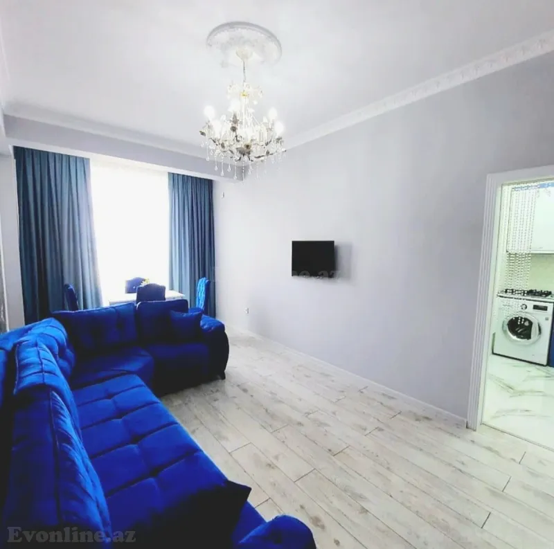 Kirayə verilir 2 otaqlı Mənzil Yeni tikili 60 m² Neftçilər m. - şəkil 3