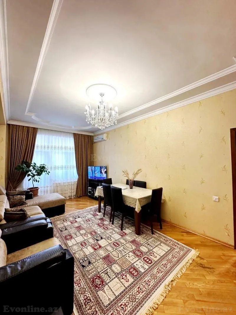 Satılır 3 otaqlı Mənzil Yeni tikili 88 m² Həzi Aslanov m. - şəkil 3