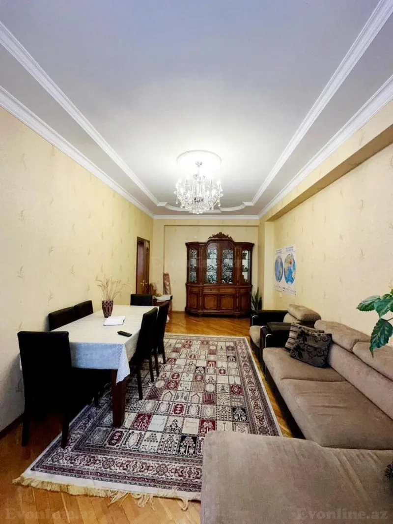 Satılır 3 otaqlı Mənzil Yeni tikili 88 m² Həzi Aslanov m. - şəkil 4