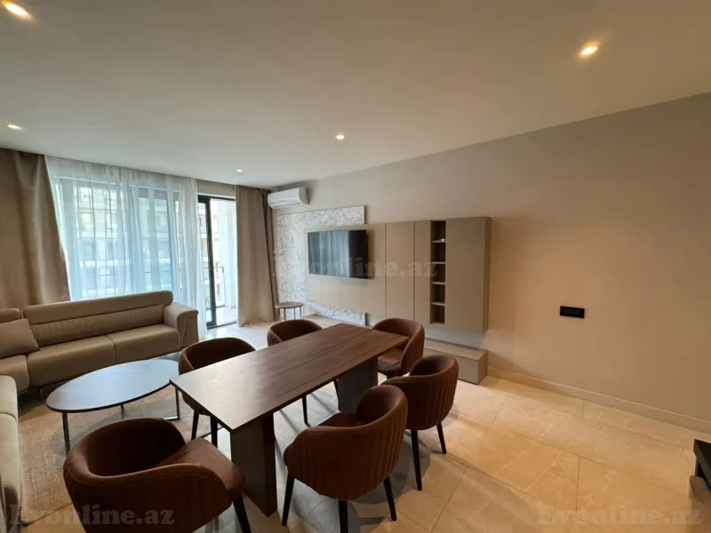 Kirayə verilir 3 otaqlı Mənzil Yeni tikili 159 m² Sea Breeze - şəkil 3