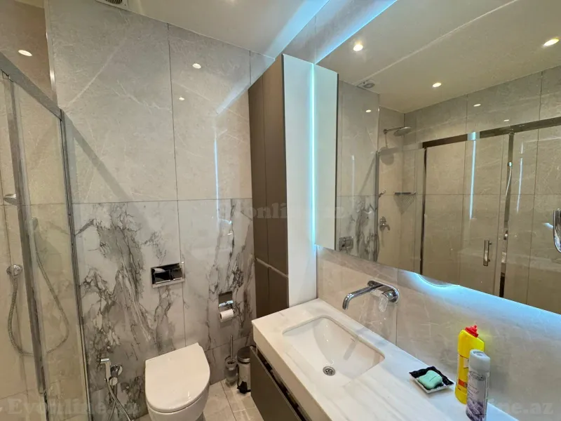 Kirayə verilir 3 otaqlı Mənzil Yeni tikili 159 m² Sea Breeze - şəkil 9