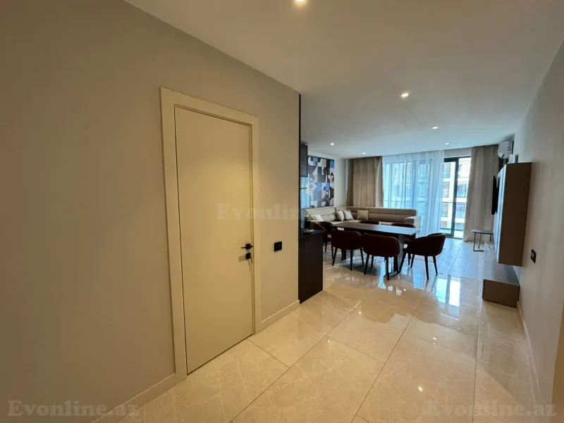 Kirayə verilir 3 otaqlı Mənzil Yeni tikili 159 m² Sea Breeze - şəkil 10
