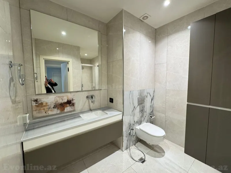 Kirayə verilir 3 otaqlı Mənzil Yeni tikili 159 m² Sea Breeze - şəkil 14