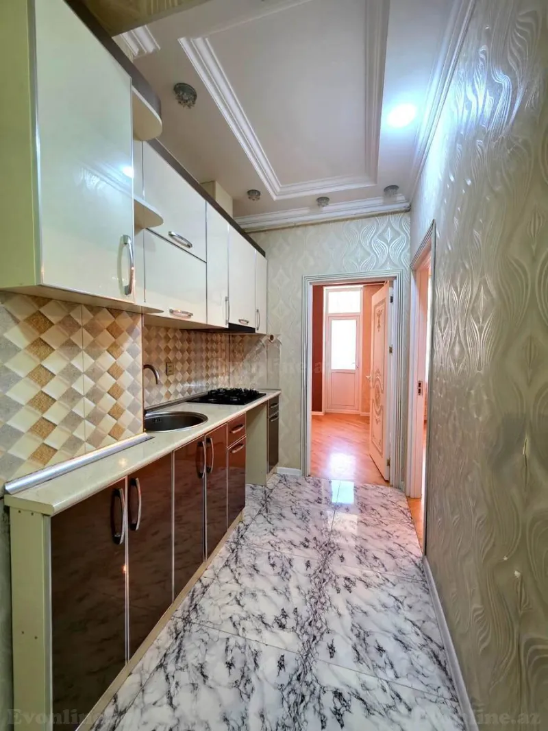 Satılır 2 otaqlı Mənzil Yeni tikili 56 m² Həzi Aslanov m. - şəkil 5