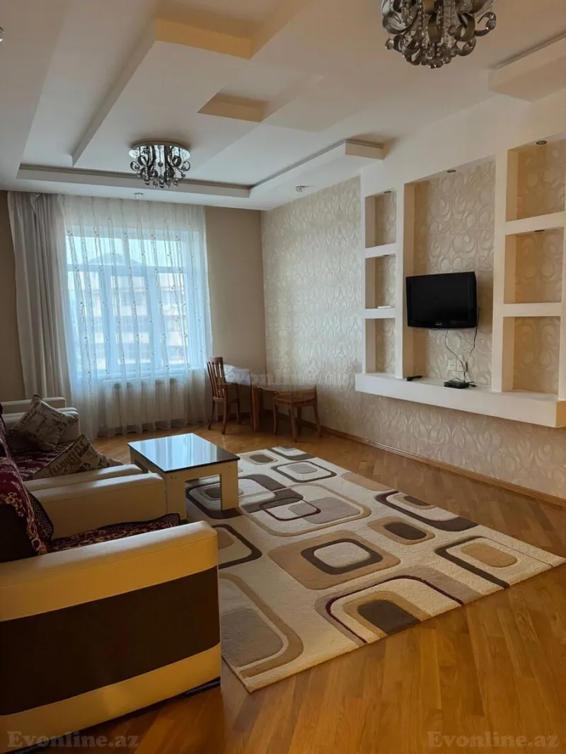 Kirayə verilir 2 otaqlı Mənzil Yeni tikili 90 m² Nəriman Nərimanov m. - şəkil 2