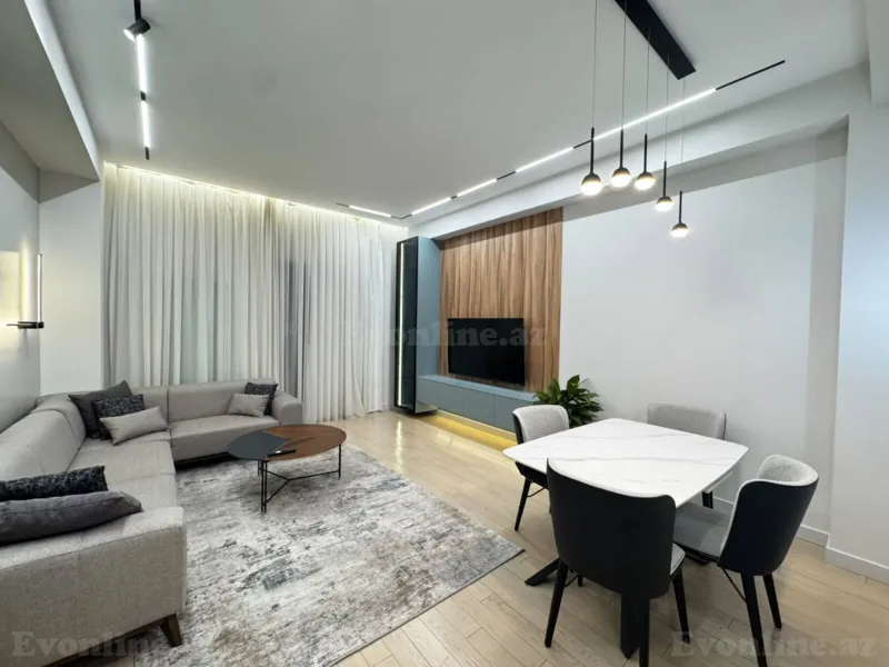 Kirayə verilir 2 otaqlı Mənzil Yeni tikili 100 m² Xətai r. - şəkil 2