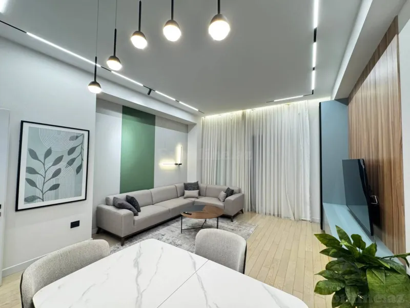 Kirayə verilir 2 otaqlı Mənzil Yeni tikili 100 m² Xətai r. - şəkil 3