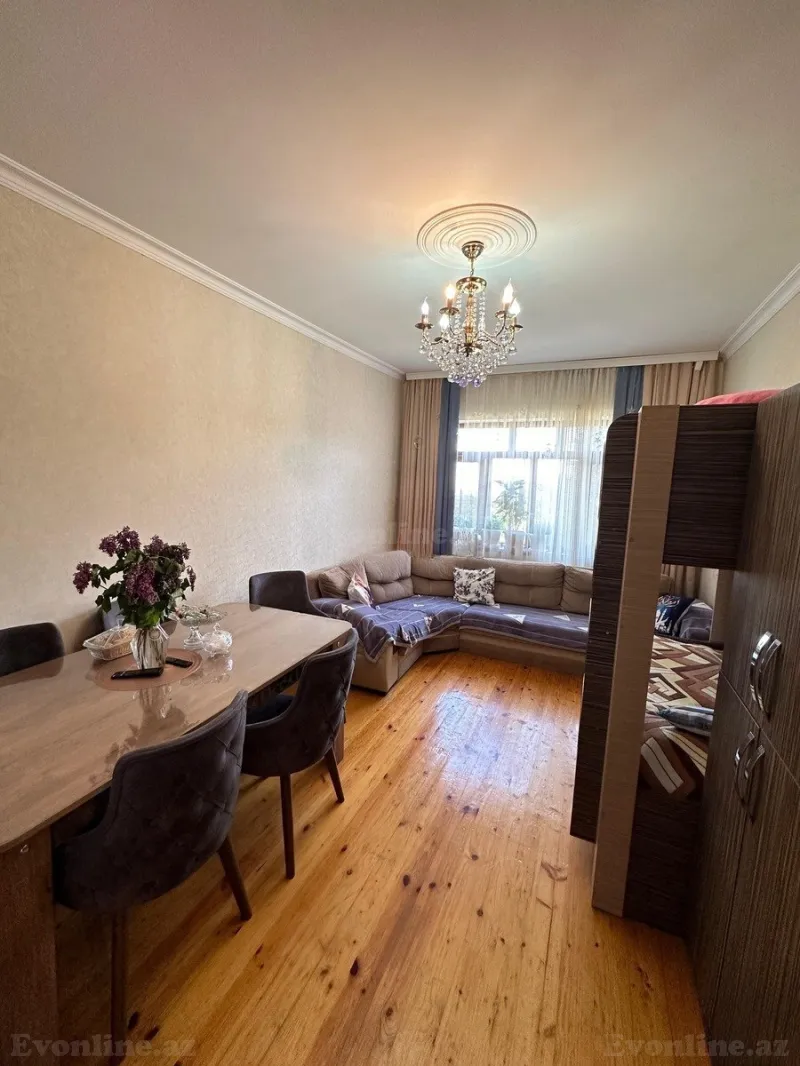 2 otaqlı Mənzil 55 m² Yeni Günəşli Satılır