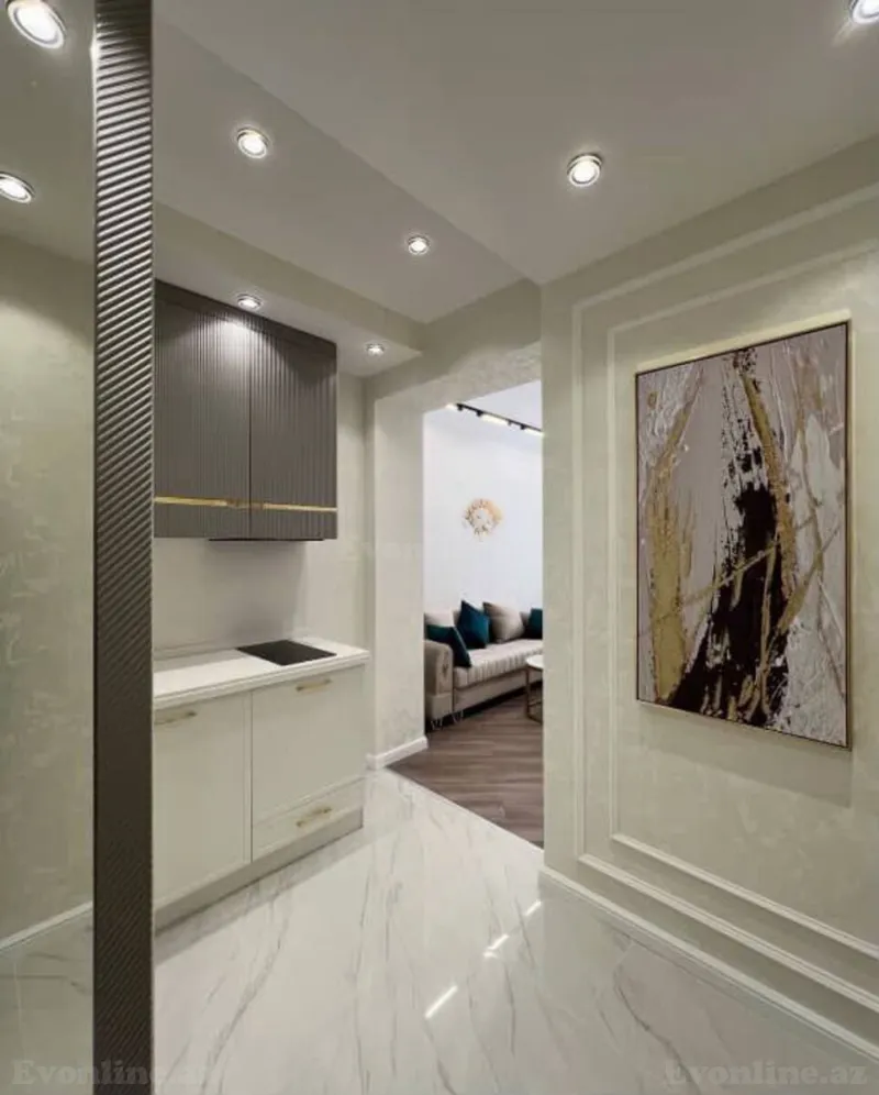 Satılır 2 otaqlı Mənzil Yeni tikili 50 m² 20 Yanvar m. - şəkil 2