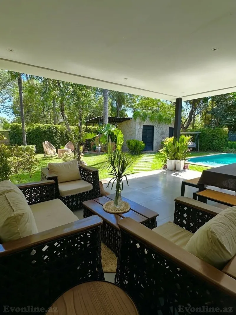 Kirayə verilir 5 otaqlı Həyət evi 400 m² Mərdəkan - şəkil 2