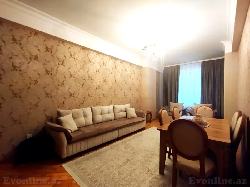 Satılır 3 otaqlı Mənzil Yeni tikili 119 m² Həzi Aslanov m. - şəkil 2