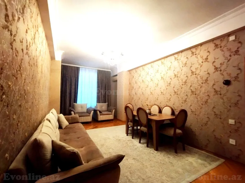 Satılır 3 otaqlı Mənzil Yeni tikili 119 m² Həzi Aslanov m. - şəkil 3