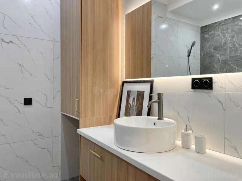 Kirayə verilir 3 otaqlı Mənzil Yeni tikili 110 m² Xətai r. - şəkil 13