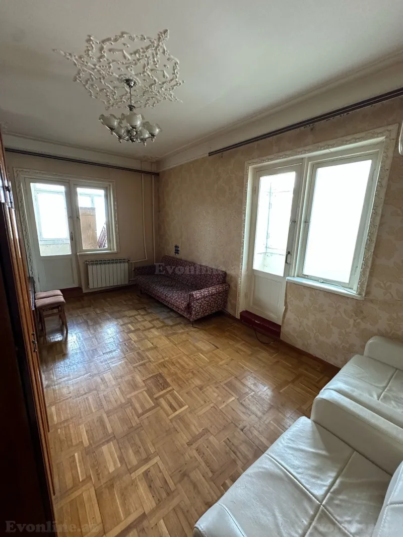 Kirayə verilir 3 otaqlı Mənzil Köhnə tikili 63 m² 9-cu mikrorayon