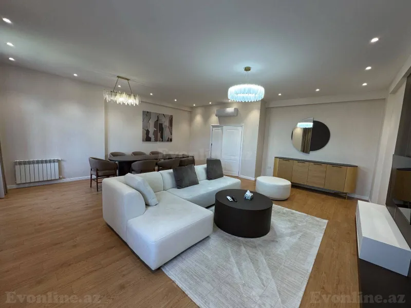 Kirayə verilir 3 otaqlı Mənzil Yeni tikili 160 m² Nizami m. - şəkil 4
