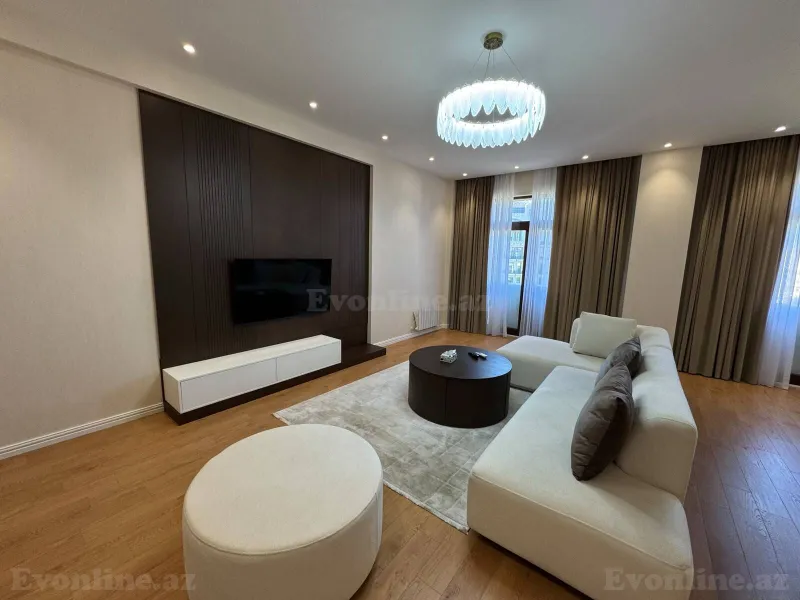 Kirayə verilir 3 otaqlı Mənzil Yeni tikili 160 m² Nizami m. - şəkil 5