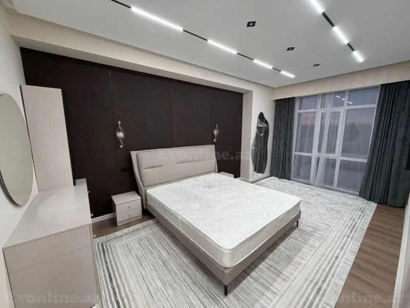 Kirayə verilir 3 otaqlı Mənzil Yeni tikili 120 m² Nizami m. - şəkil 2