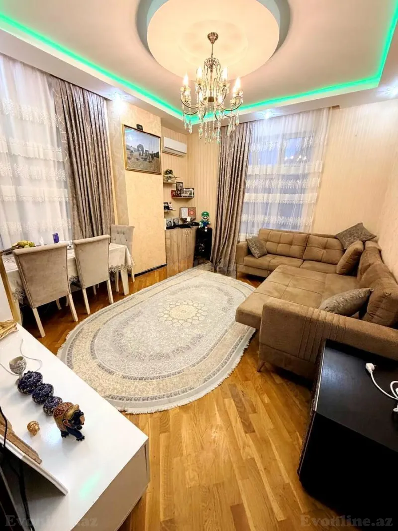 Satılır 3 otaqlı Mənzil Yeni tikili 97 m² Həzi Aslanov m. - şəkil 2