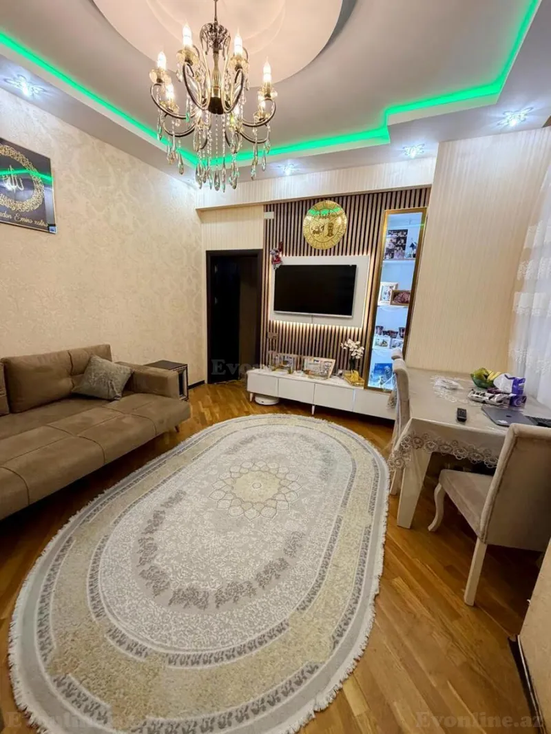Satılır 3 otaqlı Mənzil Yeni tikili 97 m² Həzi Aslanov m. - şəkil 3