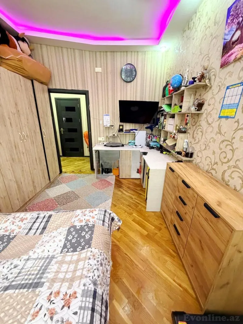 Satılır 3 otaqlı Mənzil Yeni tikili 97 m² Həzi Aslanov m. - şəkil 8