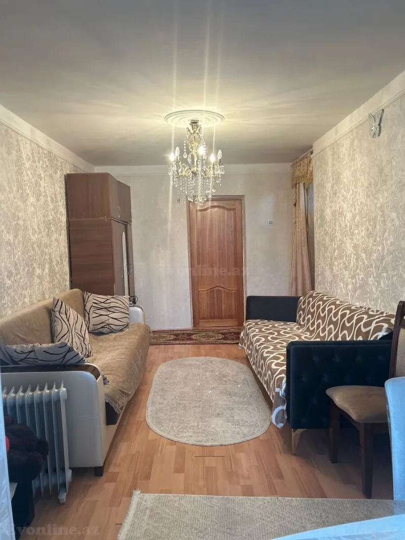 Kirayə verilir 1 otaqlı Mənzil Köhnə tikili 40 m² Elmlər Akademiyası m. - şəkil 2