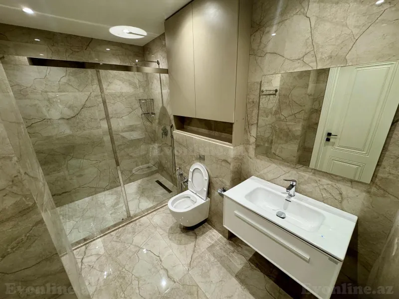 Kirayə verilir 4 otaqlı Mənzil Yeni tikili 220 m² Nizami m. - şəkil 8