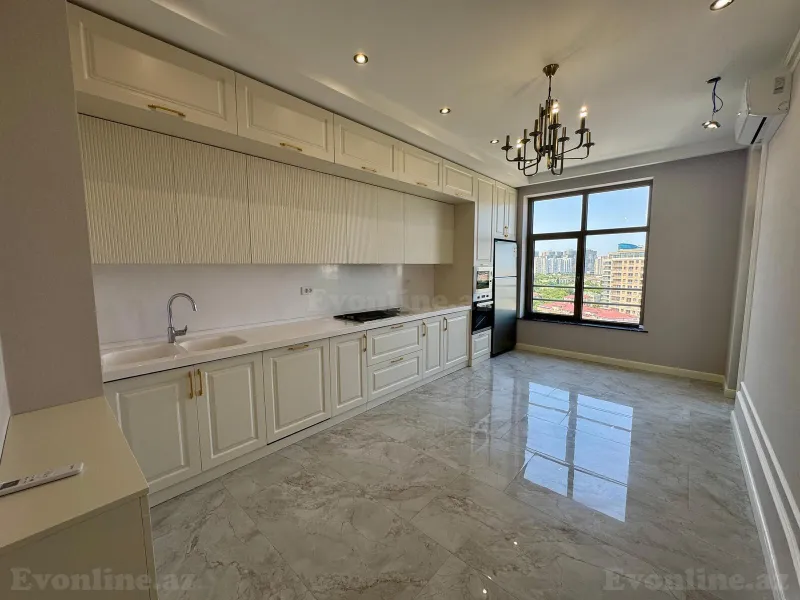 Kirayə verilir 4 otaqlı Mənzil Yeni tikili 220 m² Nizami m. - şəkil 9