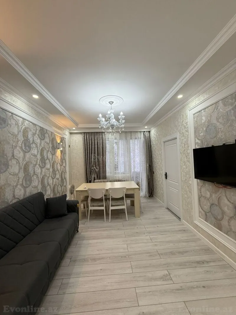 Satılır 2 otaqlı Mənzil Köhnə tikili 55 m² Memar Əcəmi m. - şəkil 2