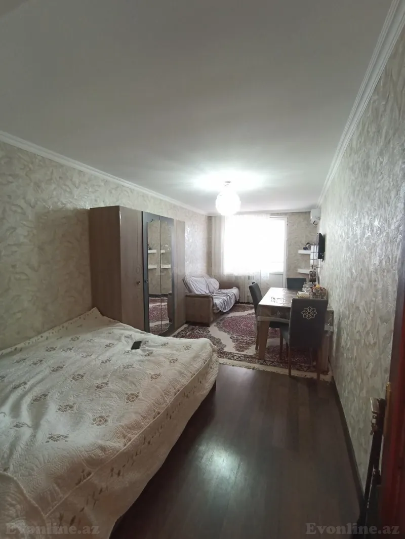1 otaqlı Mənzil 40 m² Dərnəgül m. Satılır