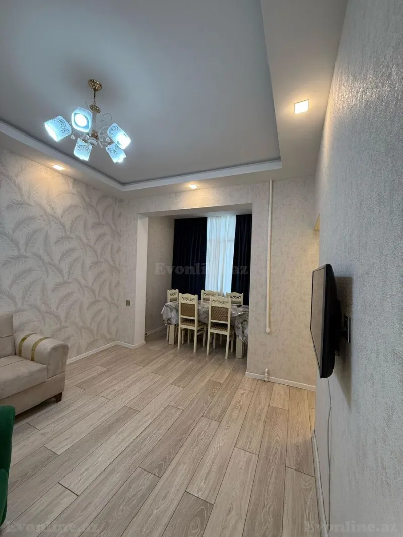 Satılır 2 otaqlı Mənzil Köhnə tikili 55 m² Memar Əcəmi m. - şəkil 2