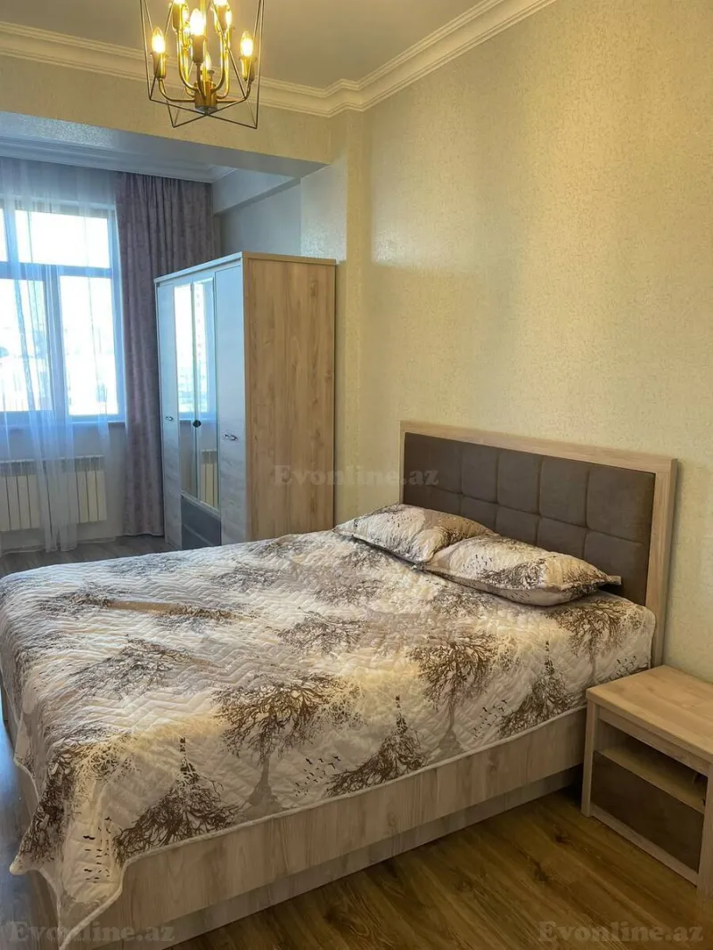 Kirayə verilir 3 otaqlı Mənzil Yeni tikili 89 m² Həzi Aslanov m. - şəkil 2