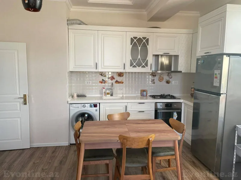 Kirayə verilir 3 otaqlı Mənzil Yeni tikili 89 m² Həzi Aslanov m. - şəkil 6