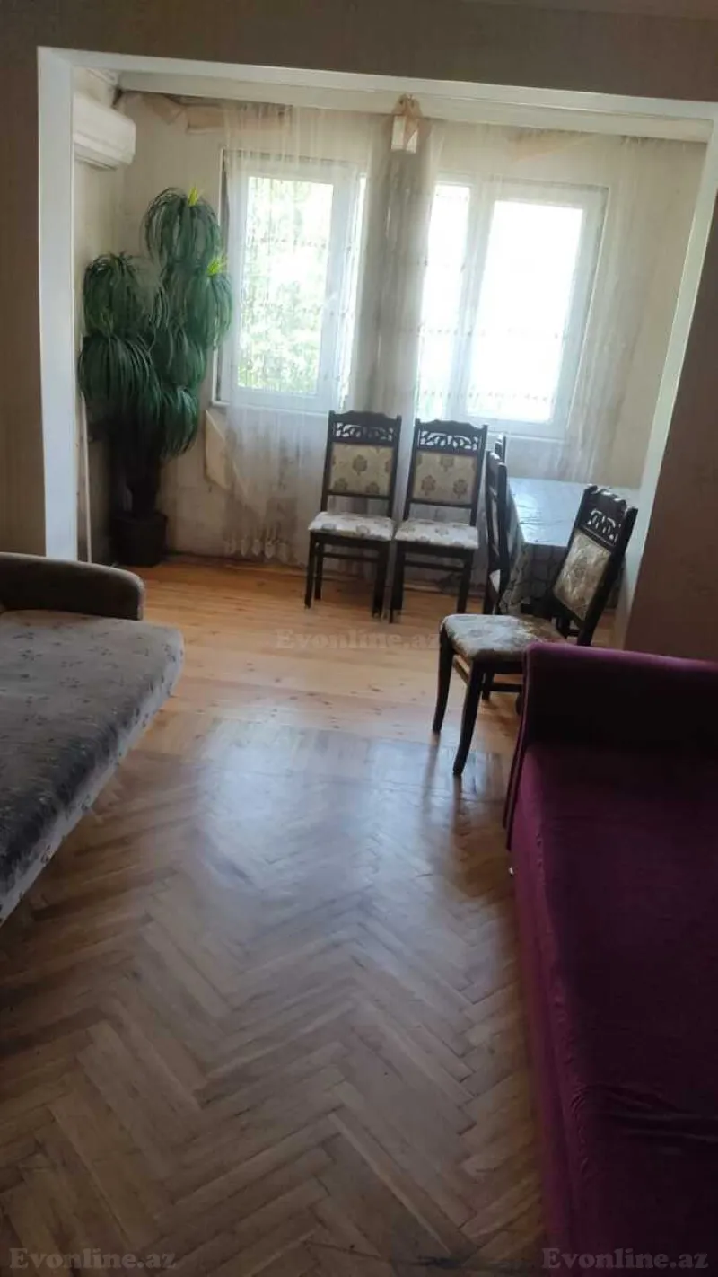 Kirayə verilir 2 otaqlı Mənzil Köhnə tikili 50 m² Neftçilər m. - şəkil 2