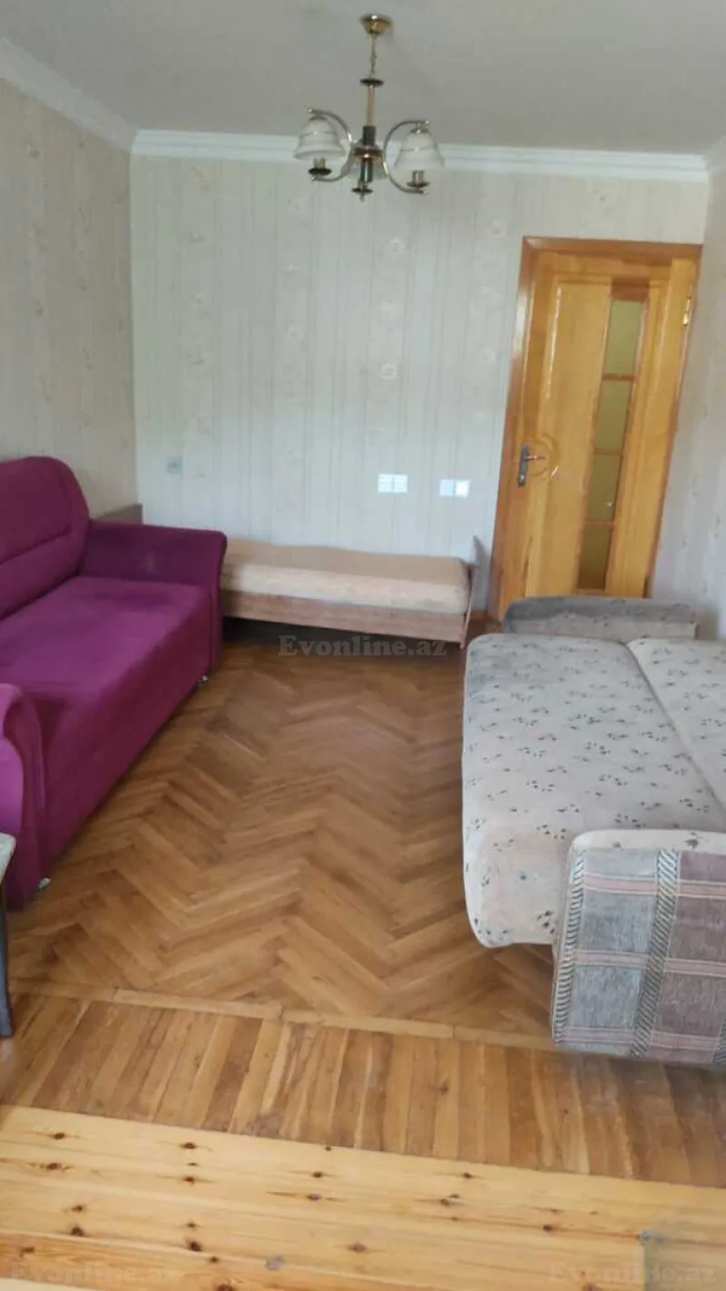 Kirayə verilir 2 otaqlı Mənzil Köhnə tikili 50 m² Neftçilər m. - şəkil 3
