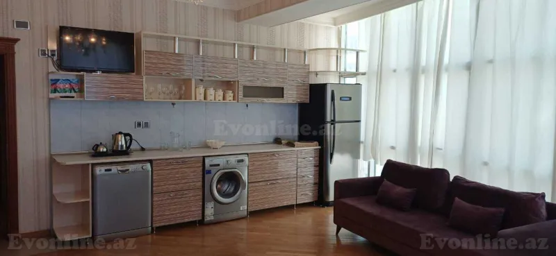Kirayə verilir 2 otaqlı Mənzil Yeni tikili 85 m² Xətai r. - şəkil 2