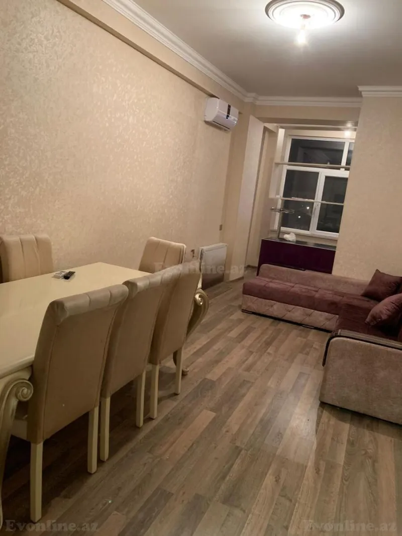 2 otaqlı Mənzil 70 m² Bakıxanov Kirayə verilir
