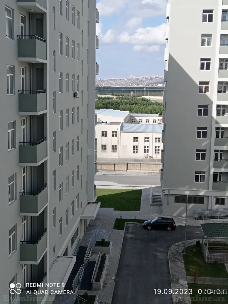 2 otaqlı Mənzil 56 m² Hövsan Satılır