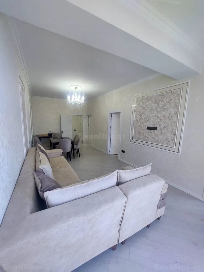 Kirayə verilir 2 otaqlı Mənzil Yeni tikili 65 m² Bakmil m. - şəkil 4