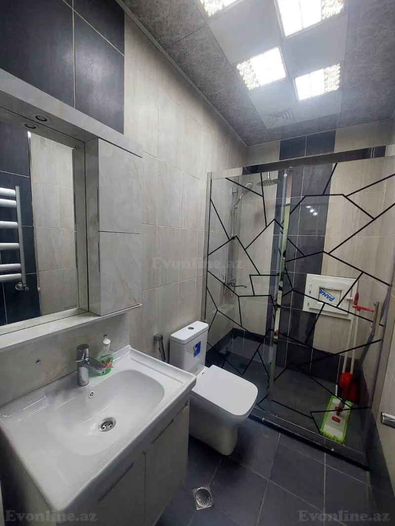 Kirayə verilir 2 otaqlı Mənzil Yeni tikili 65 m² Bakmil m. - şəkil 6