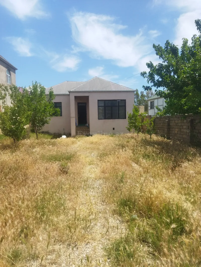3 otaqlı Həyət evi 62 m² Novxanı Satılır