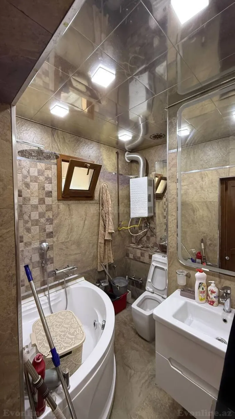 Satılır 3 otaqlı Mənzil Köhnə tikili 90 m² Nəsimi m. - şəkil 7