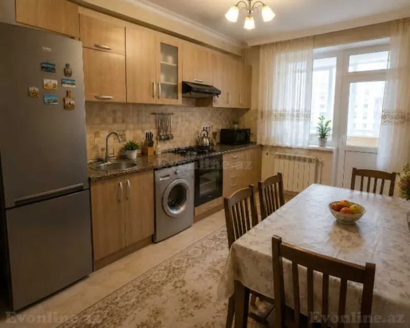 Kirayə verilir 3 otaqlı Mənzil Yeni tikili 120 m² Elmlər Akademiyası m. - şəkil 4