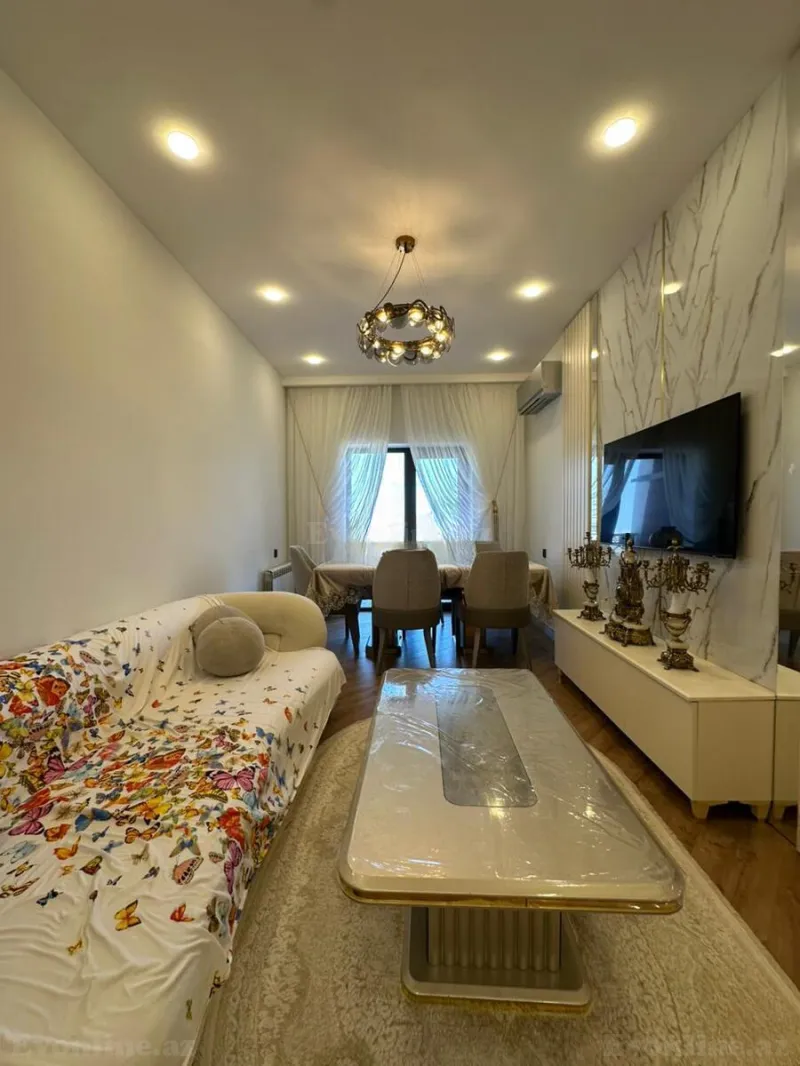 Satılır 3 otaqlı Mənzil Yeni tikili 90 m² Nəriman Nərimanov m. - şəkil 2