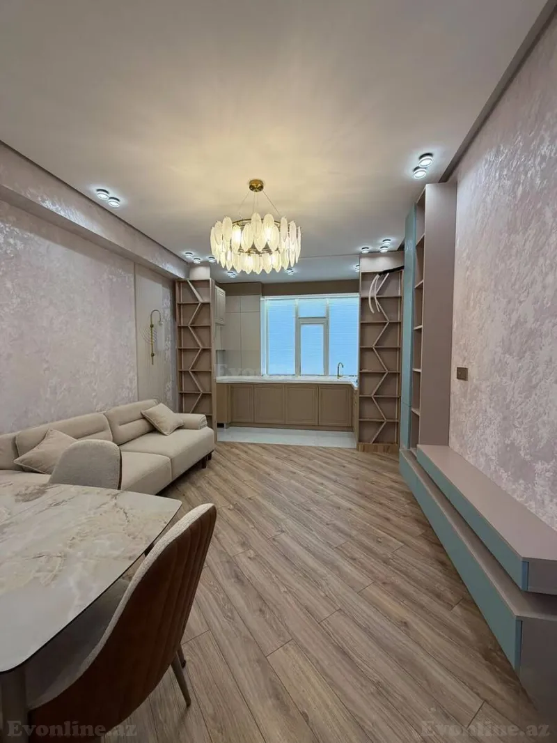Satılır 2 otaqlı Mənzil Yeni tikili 54 m² Həzi Aslanov m. - şəkil 2